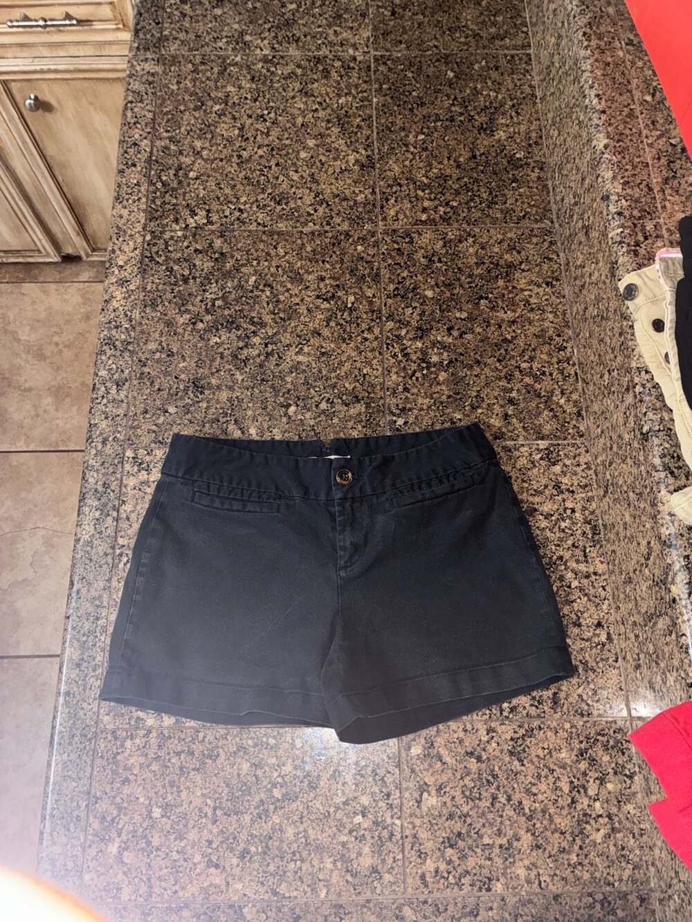 Banana Republic Black Chino Shorts Size 4